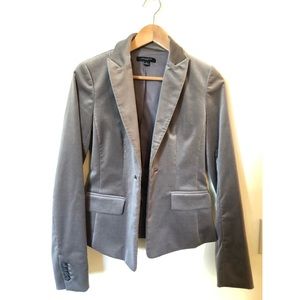 Velour blazer